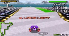 une photo d'Ã©cran de F-Zero Maximum Velocity sur Nintendo Game Boy Advance